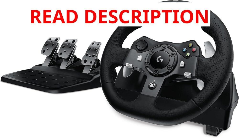 Logitech G920 Driving Force Wheel & Pedals