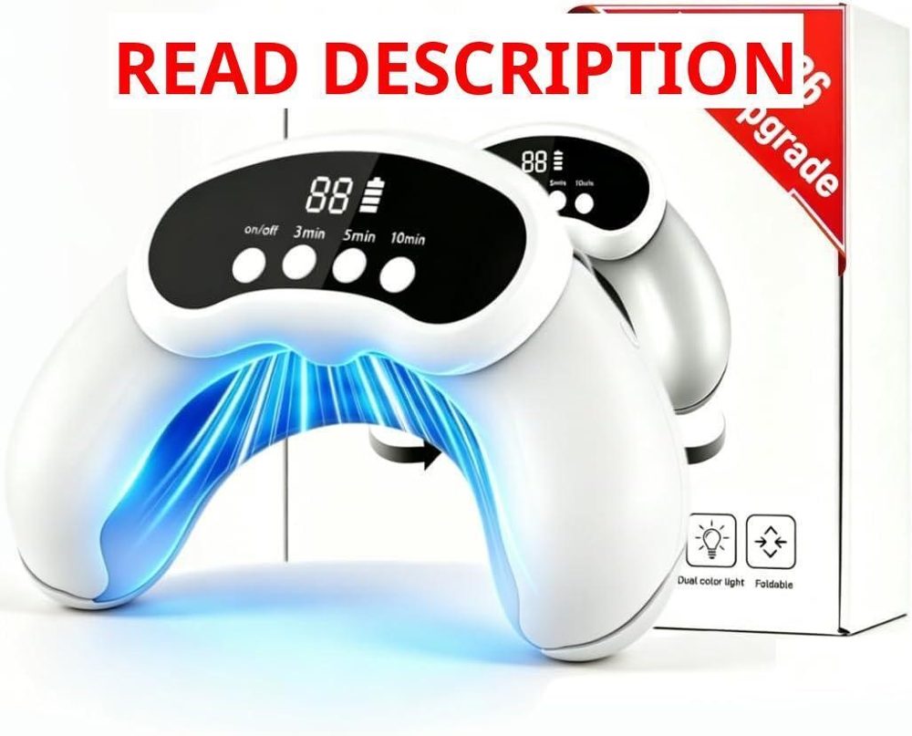 Nail Lamp with Timer 30-LEDs Large Panel