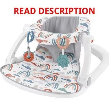 Fisher-Price Sit-Me-Up Floor Seat Rainbow