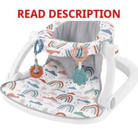 Fisher-Price Sit-Me-Up Floor Seat Rainbow