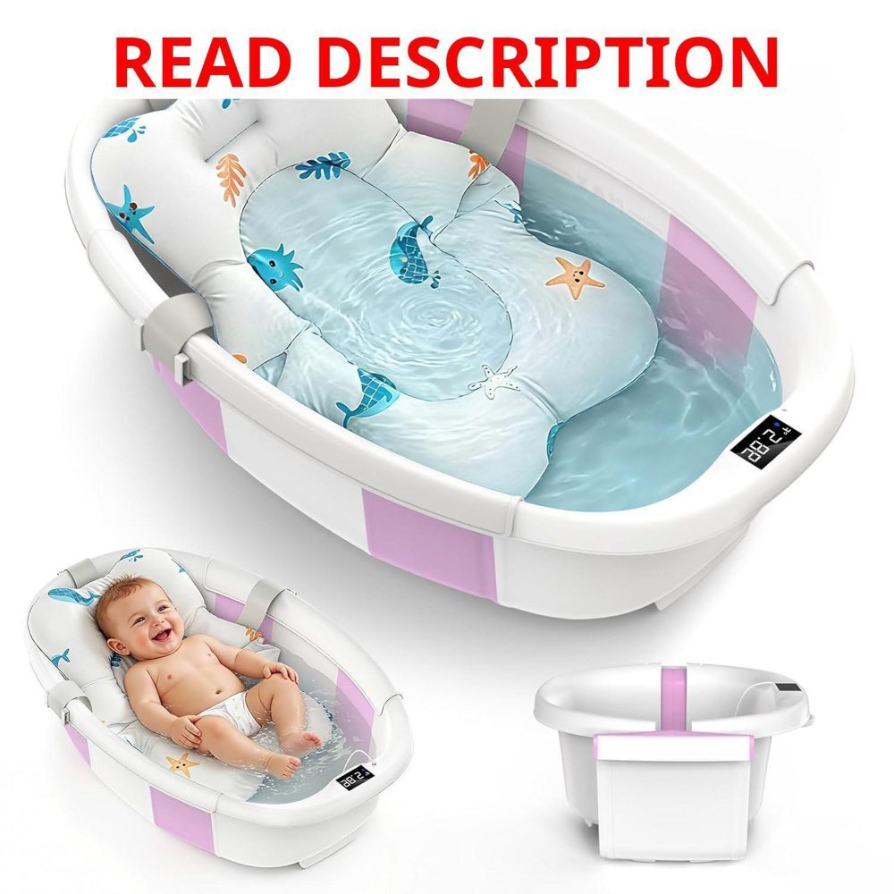 Collapsible Baby Bathtub 0-36m Foldable