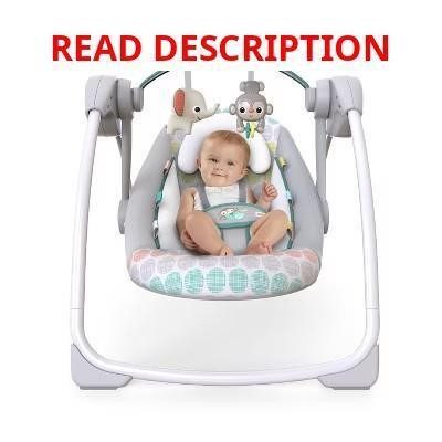 Bright Starts Whimsical Wild Portable Swing