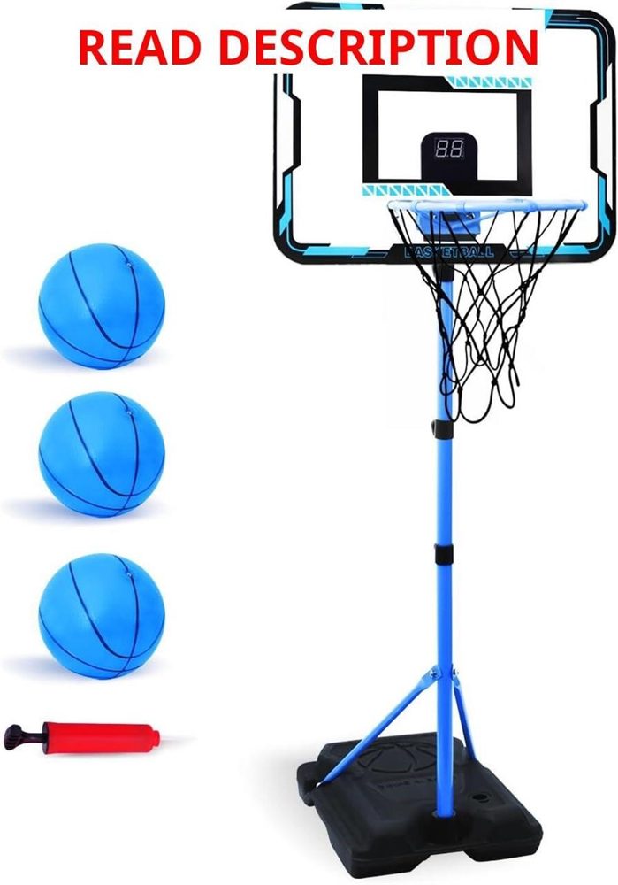 Nattork Kids Basketball Hoop Adjustable
