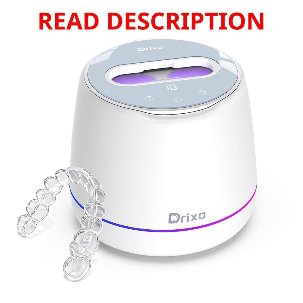 Drixo Ultrasonic Retainer Cleaner