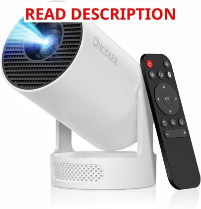 Mini Projector: WiFi/Bluetooth 4K/1080P