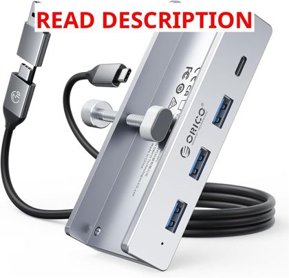 ORICO USB Hub 3.0 3 USB-A + USB-C Silver