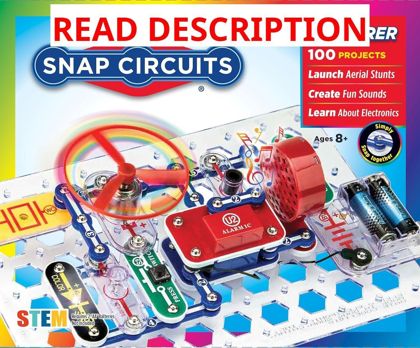 Snap Circuits Jr. SC-100 Electronics Kit