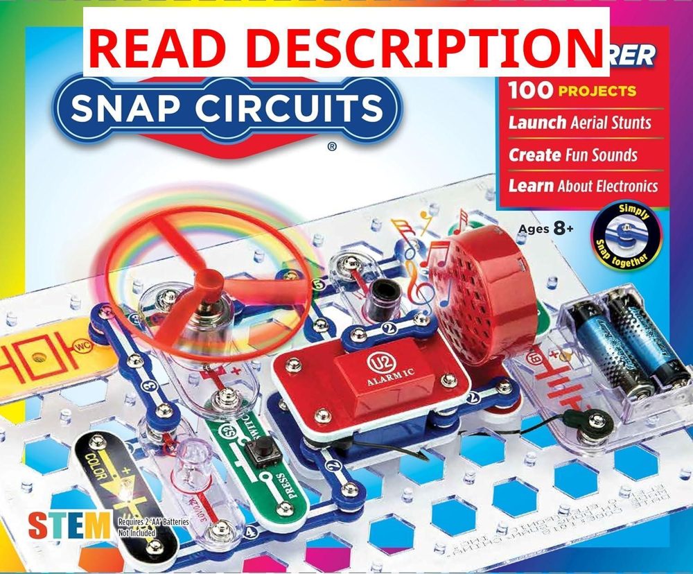 Snap Circuits Jr. SC-100 Electronics Kit