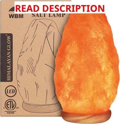 WBM Salt Lamp USB Himalayan Salt Lamp