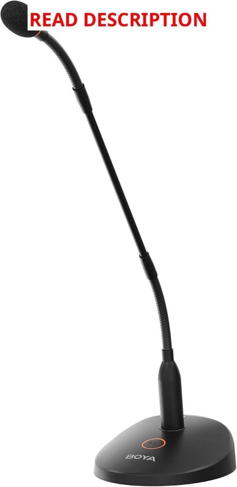 BOYA Desktop Gooseneck Condenser Mic BY-GM18CB