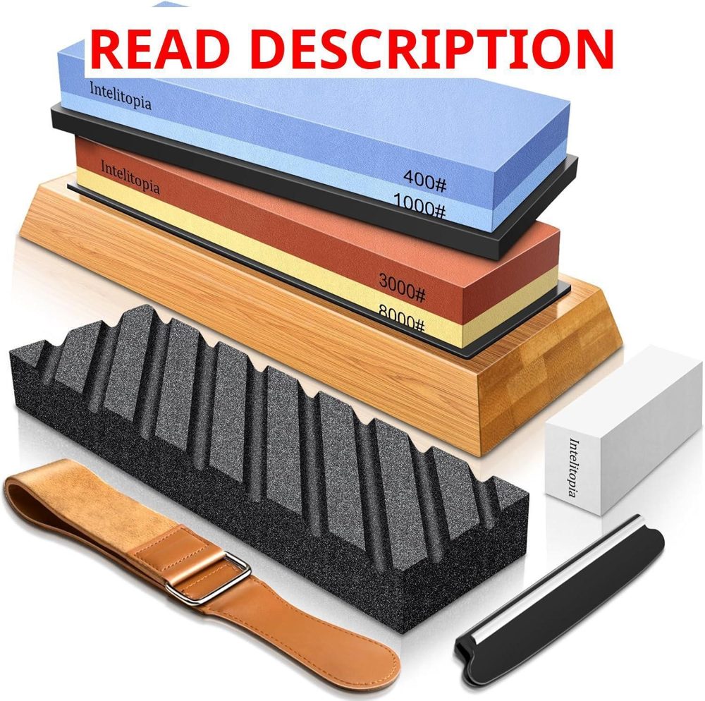 Intelitopia Knife Sharpening Stone 400/1000