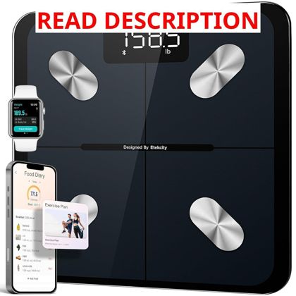 Etekcity Smart Scale: BMI Body Fat Bluetooth