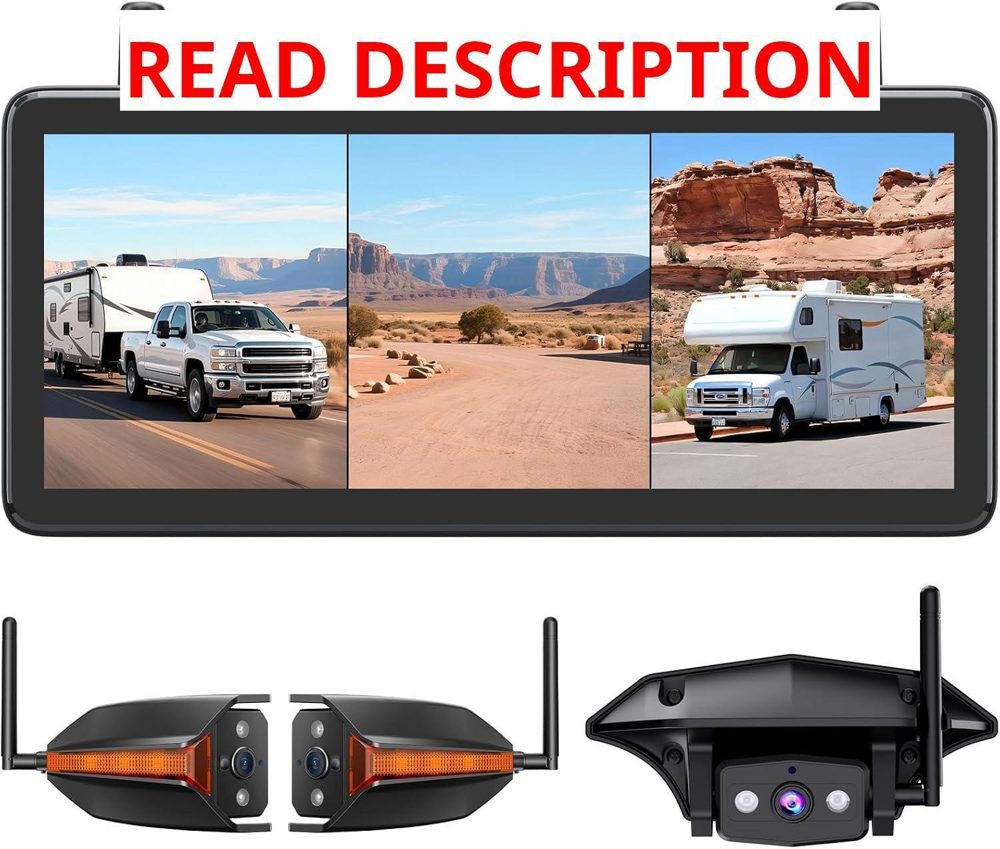 AUTO-VOX RV Backup Camera with Monitor