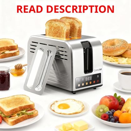 Consciot 2-Slice Smart Toaster 6 Browning