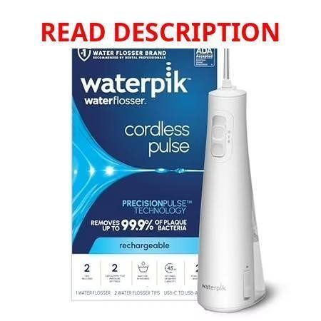 Waterpik Cordless Water Flosser WF-20 White