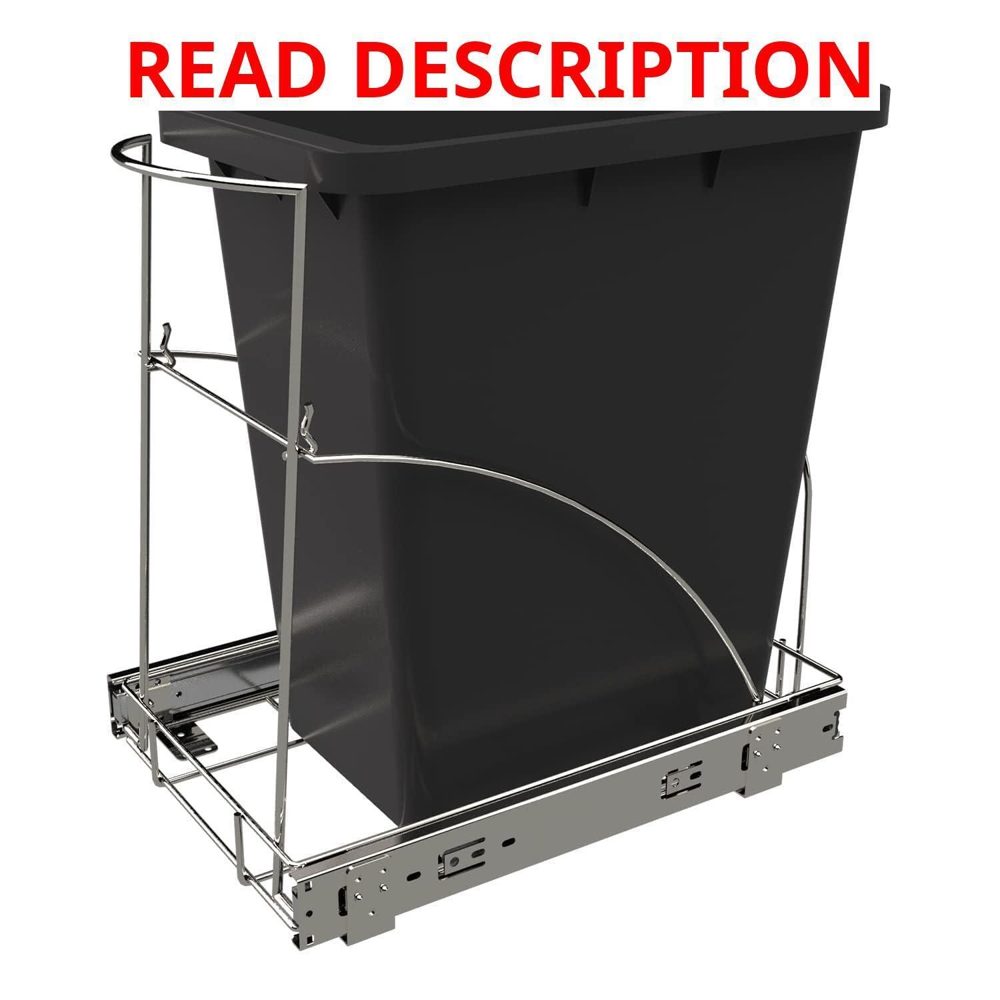 Pull Out Trash Can Organizer - Under Cabinet