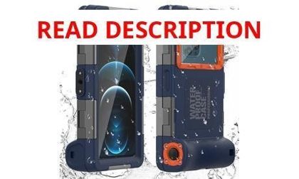 Shellbox Dive Case for iPhone/Samsung Blue