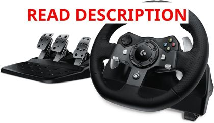 Logitech G920 Driving Force Wheel & Pedals