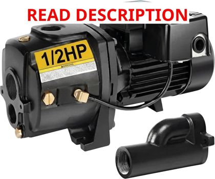 Acquaer Shallow/Deep Well Jet Pump 115/230V