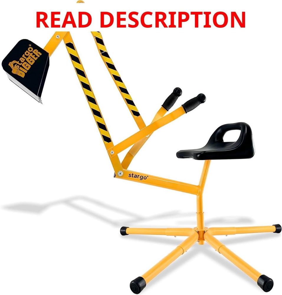 Stargo Sand Digger Kids Excavator Ride-On Toy