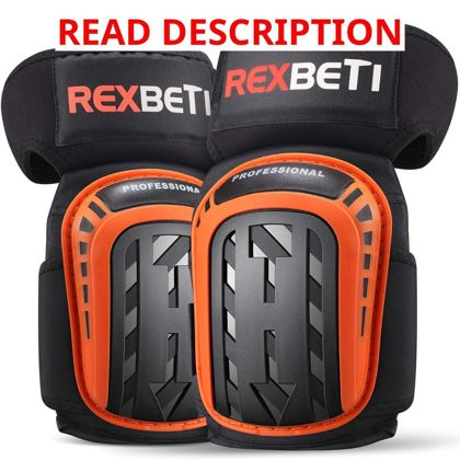 REXBETI Knee Pads for Work Anti-slip Gel Pads