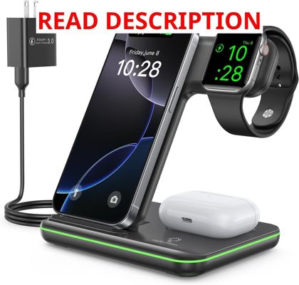 WAITIEE Foldable 3-in-1 Wireless Charger