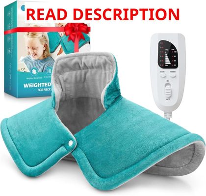 Neck/Shoulders Heating Pad 17x23 blue