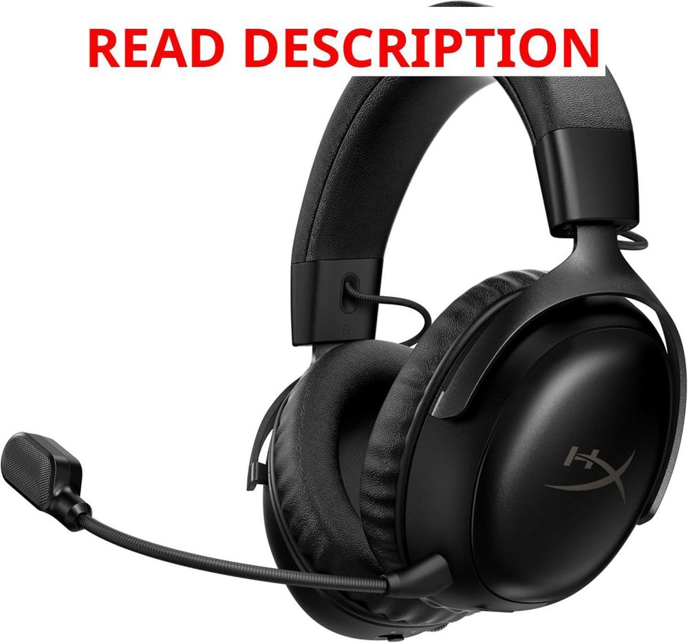 HyperX Cloud III S Wireless Headset - Black