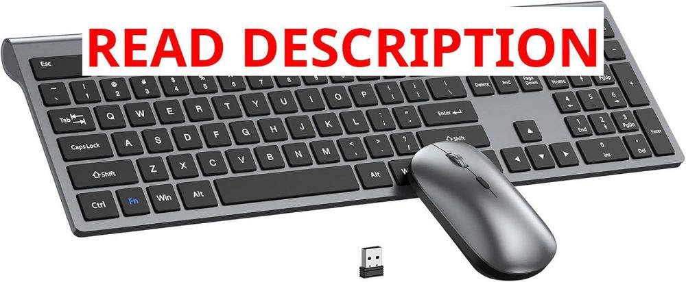 Wireless Keyboard & Mouse Combo 2.4G Set