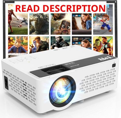 TMY 1080P Portable Mini Projector Bluetooth