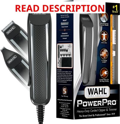 Wahl PowerPro Corded Detailer Kit 9686
