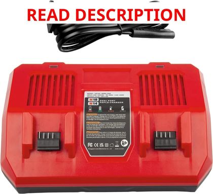 Futurebatt Dual Battery Charger for Mil MK-18