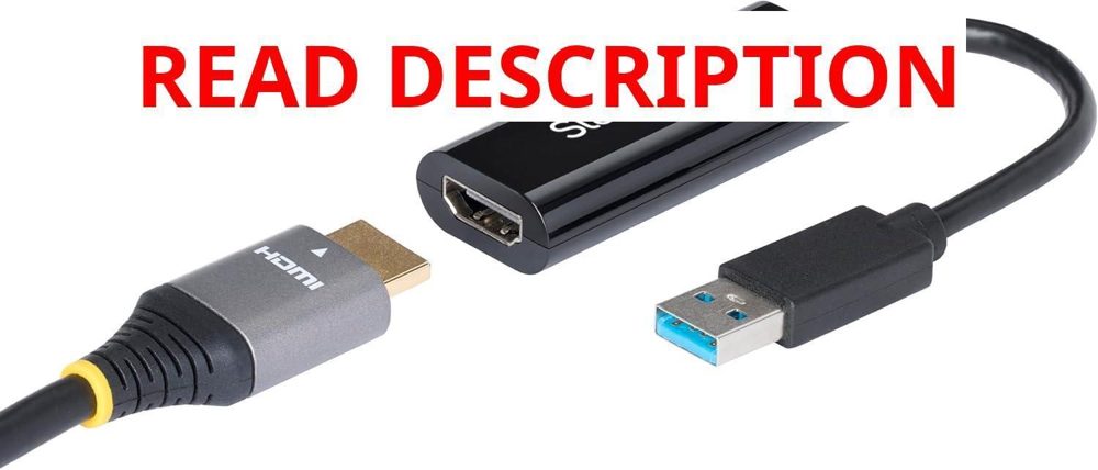 StarTech USB 3.0 to HDMI Adapter 1080P