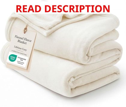 Bedsure GentleSoft Fleece Blanket 84x90