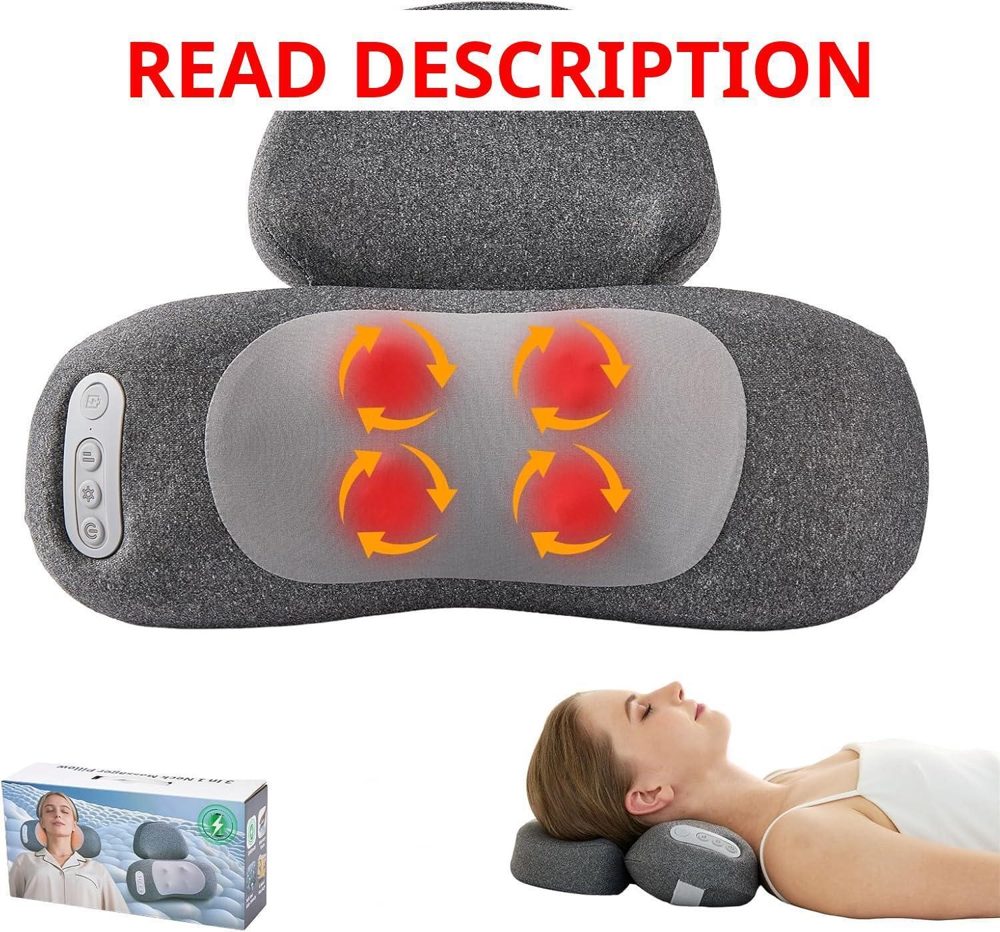 3-in-1 Neck Massager Pillow with Heat