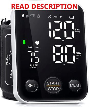 Oklar Blood Pressure Monitor with Cuff