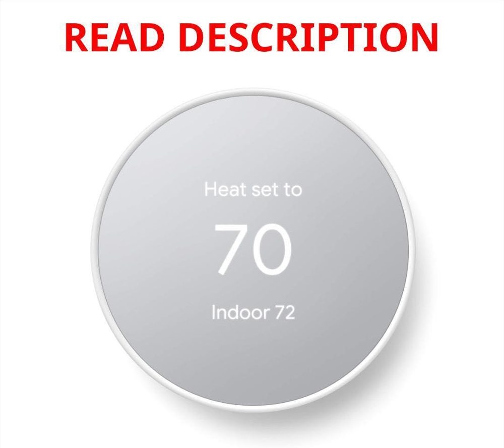 Google Nest Thermostat - Snow