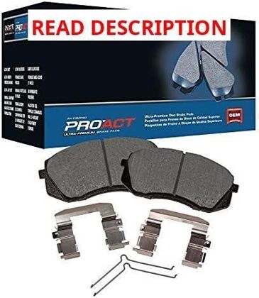 Akebono Ceramic Front Brake Pads GREY