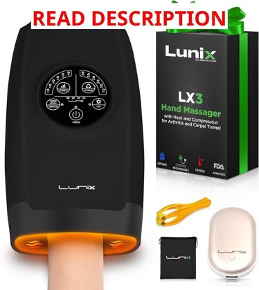 Lunix LX3 Carpal Tunnel Hand Massager
