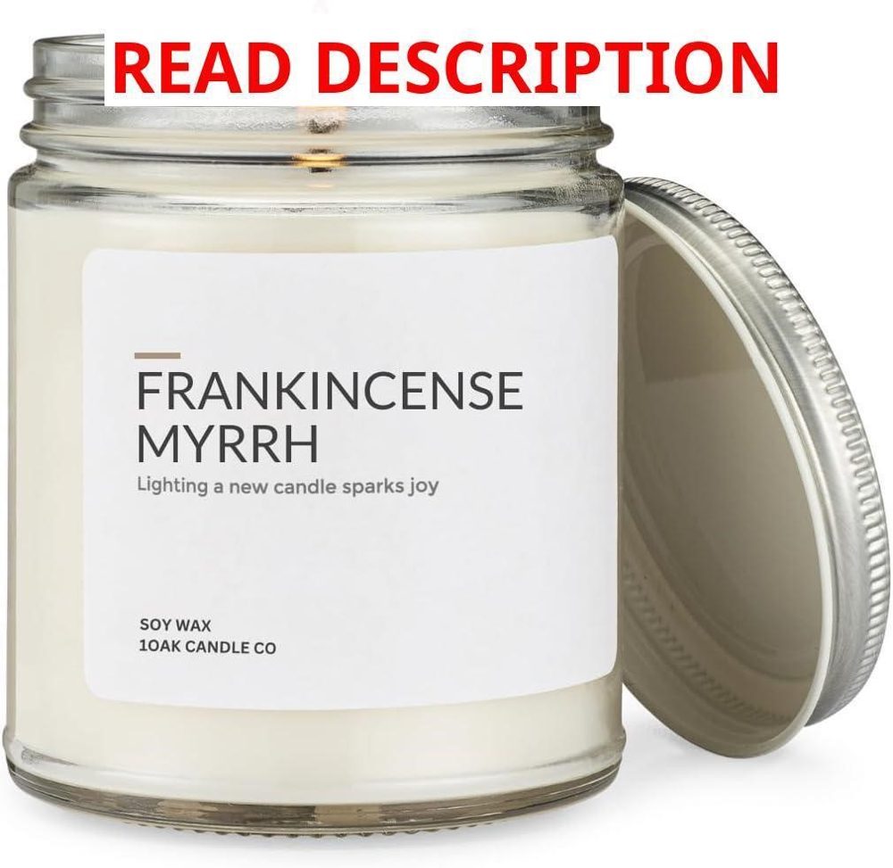 1OAK Frankincense & Myrrh Soy Candle 7oz