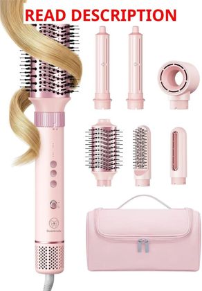 6-in-1 Air Hair Styler: 1400W Dryer & Brush