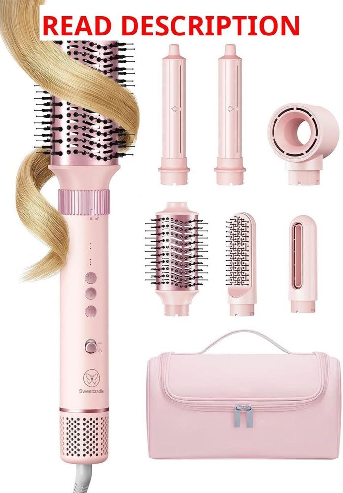 6-in-1 Air Hair Styler: 1400W Dryer & Brush