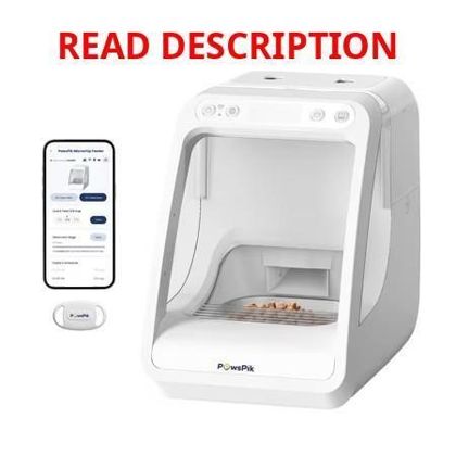 PawsPik Auto RFID Dog & Cat Feeder 16-cup
