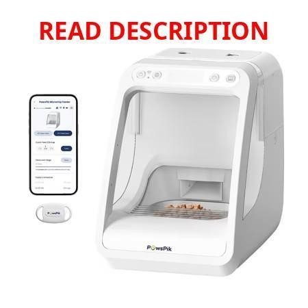 PawsPik Auto RFID Dog & Cat Feeder 16-cup