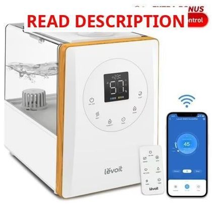 Levoit LV600S Smart Humidifier 6L Wood Remote
