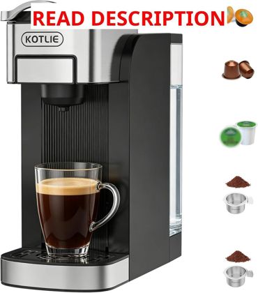 KOTLIE Single Serve Coffee Maker 50 oz