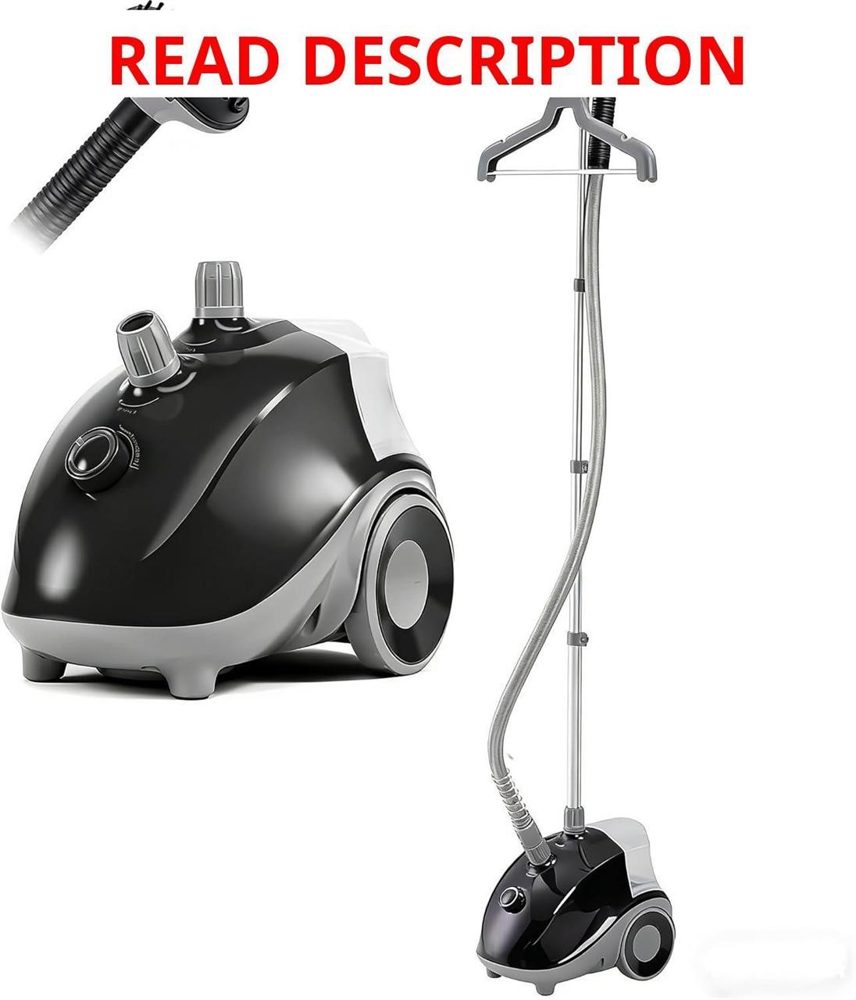 Simple Deluxe Garment Steamer w/ Wheels 1500W
