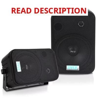 Pyle PDWR50B 6.5" 500W Waterproof Speaker (2)