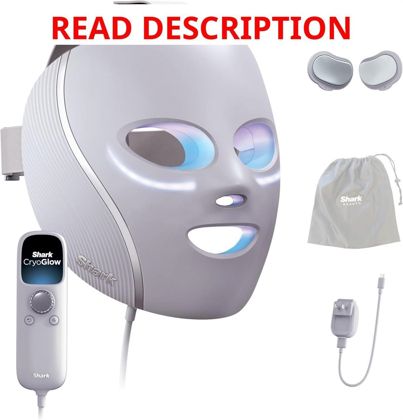 Shark CryoGlow LED Face Mask with Cooling