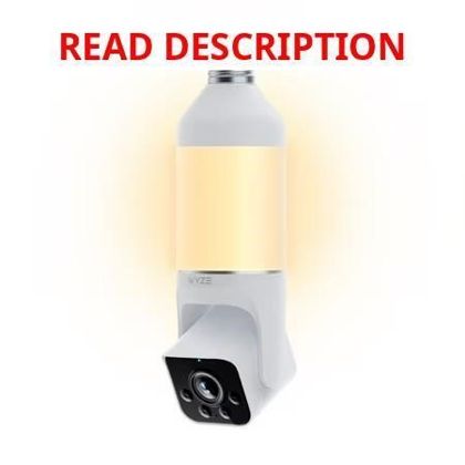 Wyze Bulb Cam 2K HD Security Camera Wireless